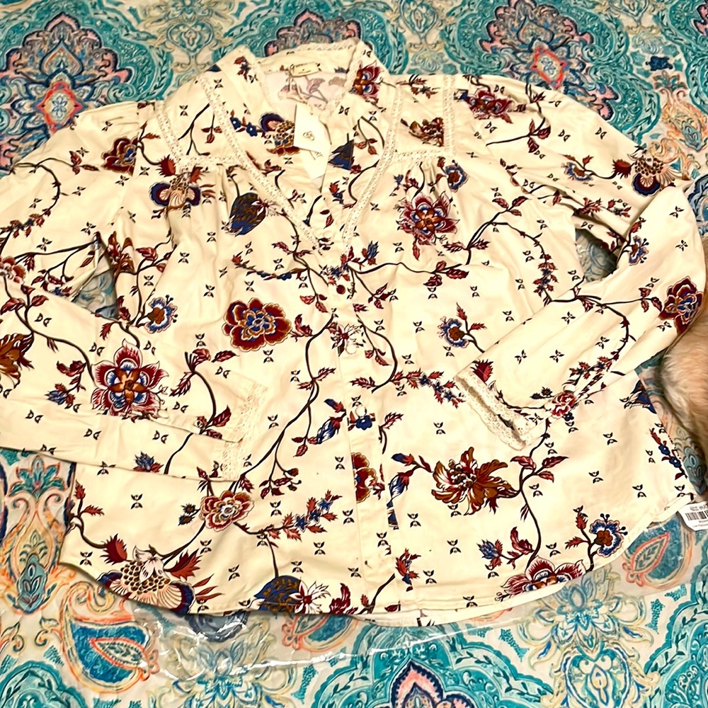 Monica Floral Blouse